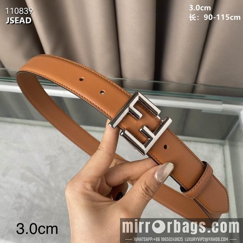 Replica Fendi Belt 30mmX90-115cm 8L01