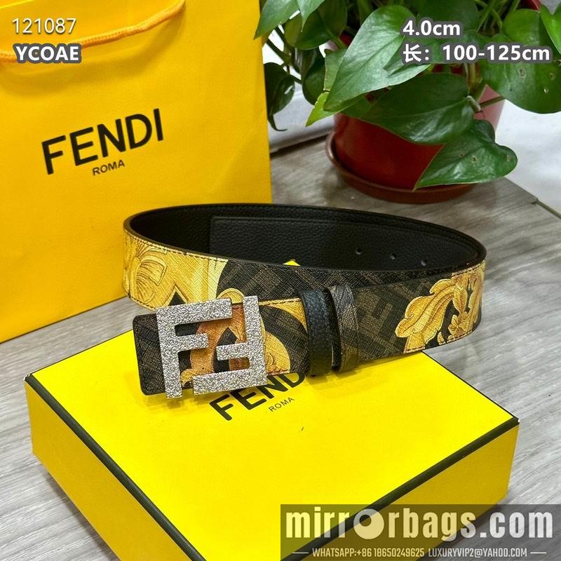 Replica Fendi belt 40mmX100-125cm  8L112