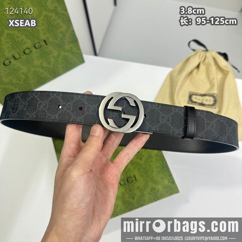 Replica Gucci belt 38mmX95-125cm 8L09