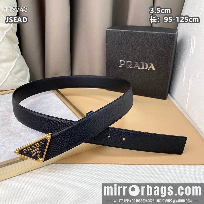 Replica Prada belt 35mmX95-125CM 8L16