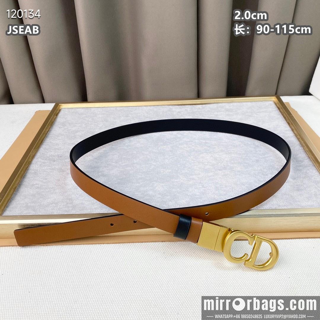 Replica Dior belt 20mmX90-115cm 8L072001