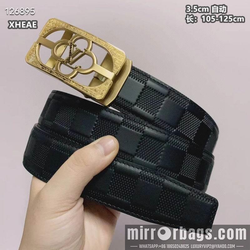 Replica LV belt 35mmX105-125cm 8L70