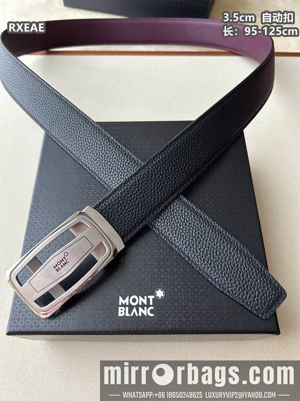 Replica Montlanc belt 35mmX100-125cm 8L81