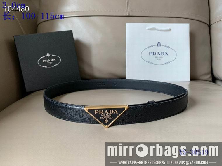 Replica Prada 皮带 3.0X95-110CM 8L7D