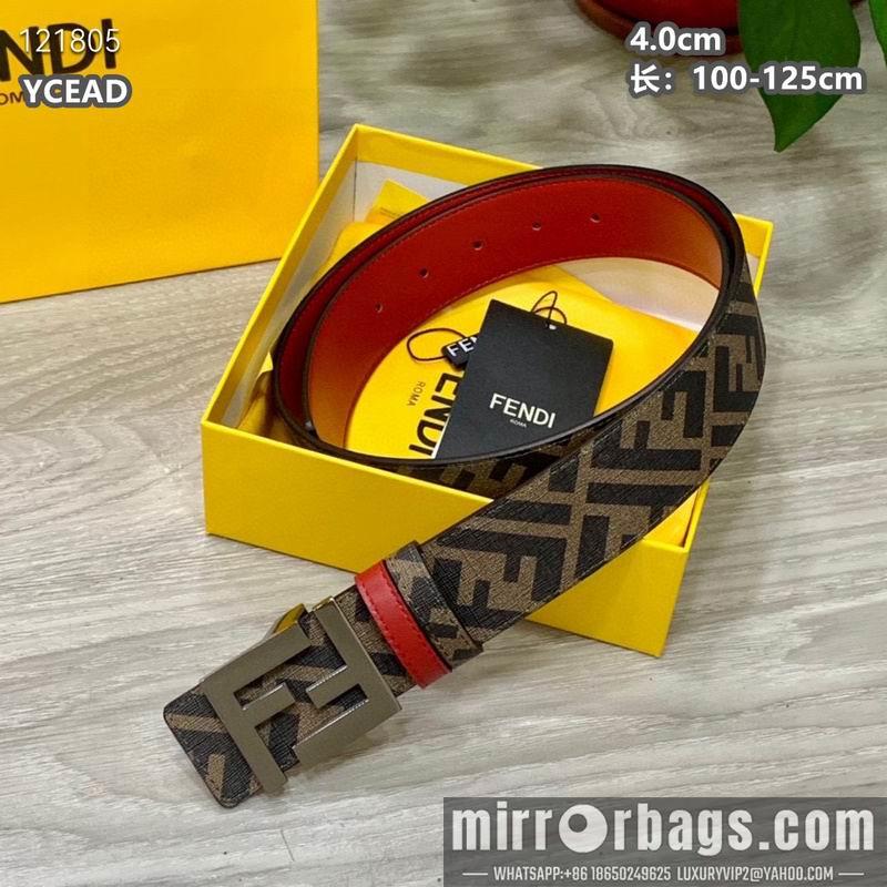 Replica Fendi belt 40mmX100-125cm  8L103