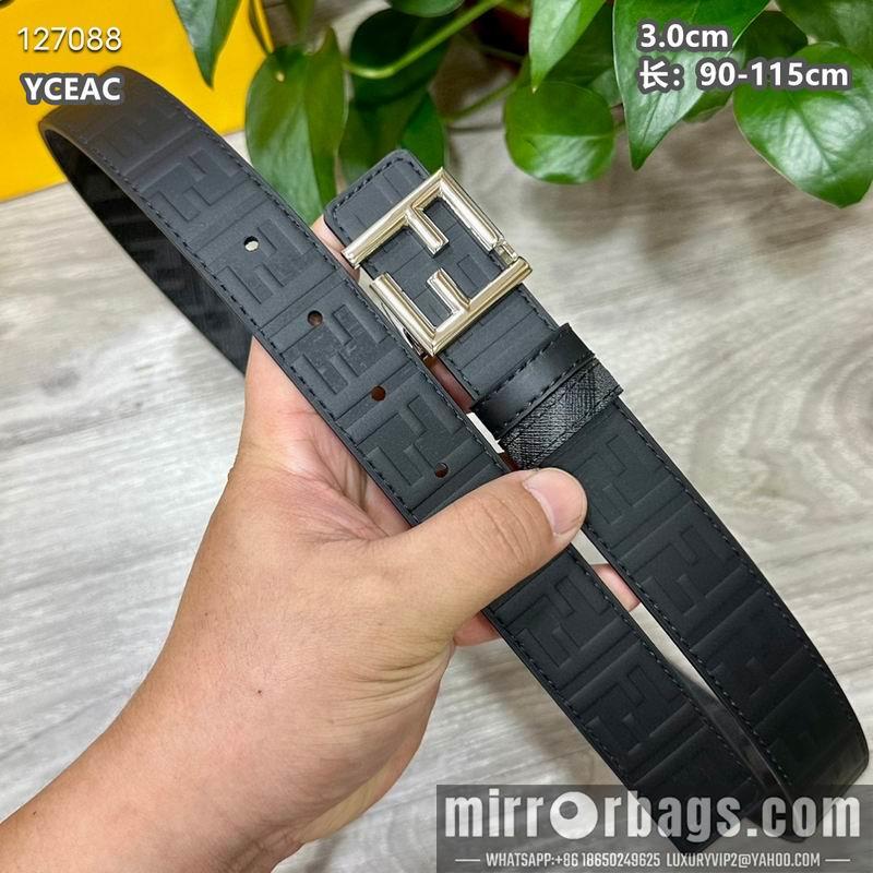 Replica Fendi belt 30mmX90-115cm 8L24