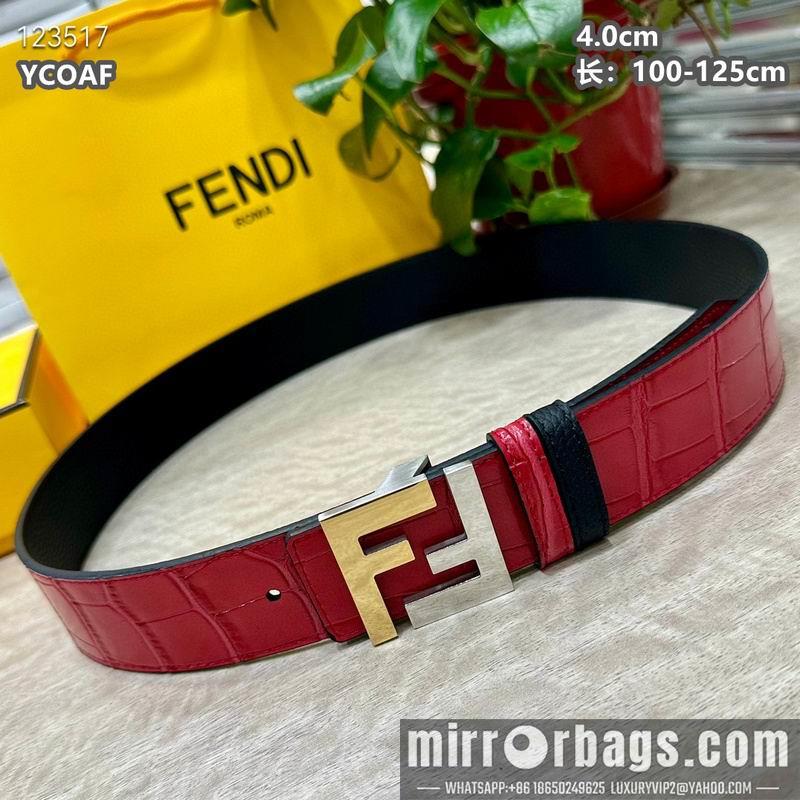 Replica Fendi belt 40mmX100-125cm  8L32