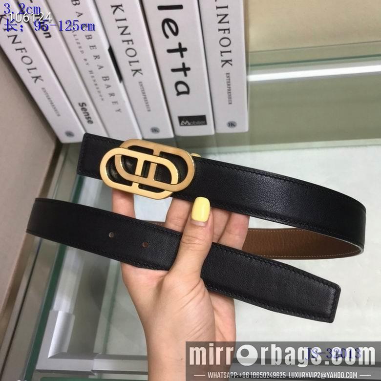 Replica Hermes Belt 32mmX95-125cm 8L04