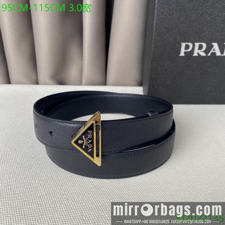 Replica Prada Belt 30mmX95-115cm 7D01