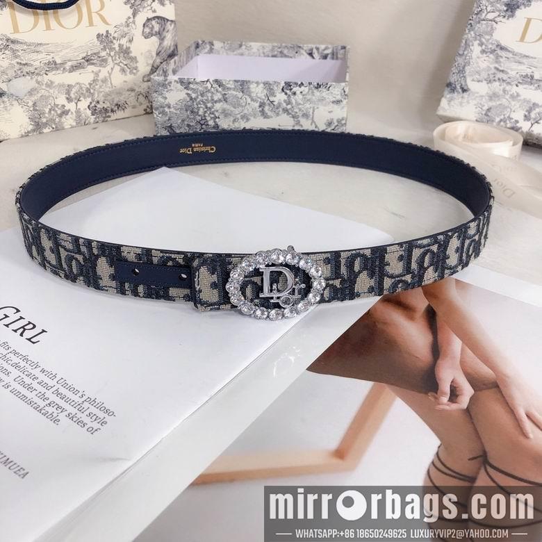 Replica Dior Belt 30mmX95-110cm 7d07