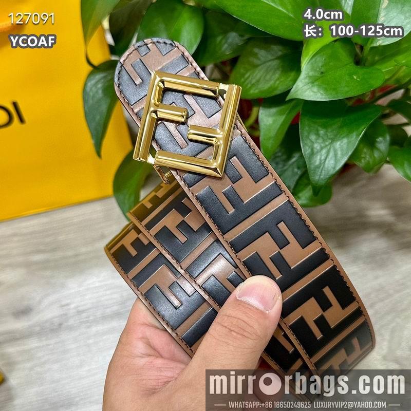 Replica Fendi belt 40mmX100-125cm 8L137