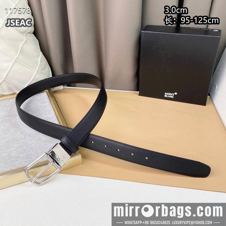 Replica Montblanc belt 30mmX95-125cm 8L04