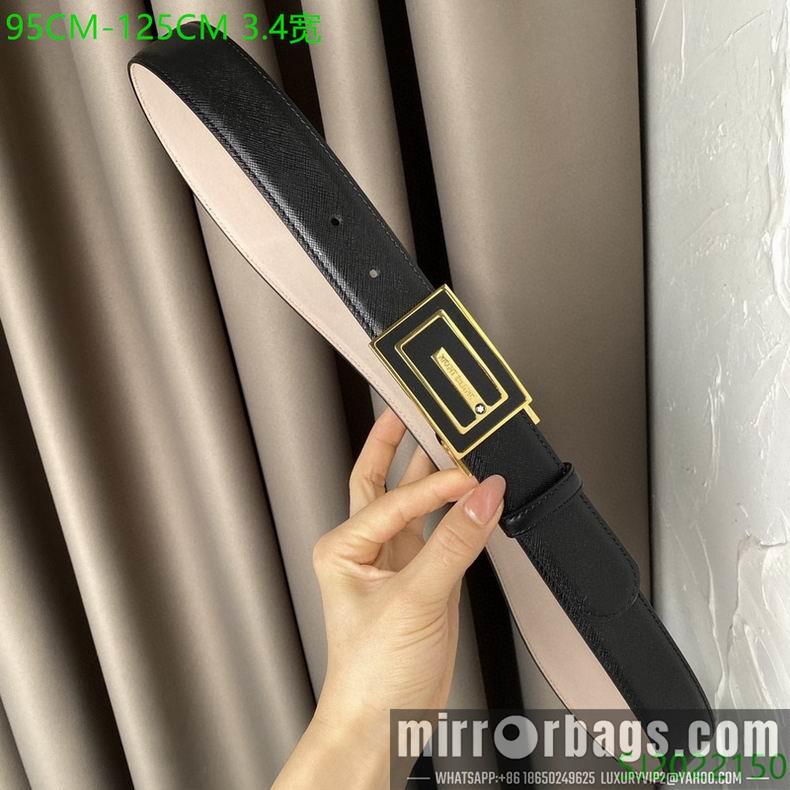 Replica Montblanc Belt 34mmX95-125CM 7D33