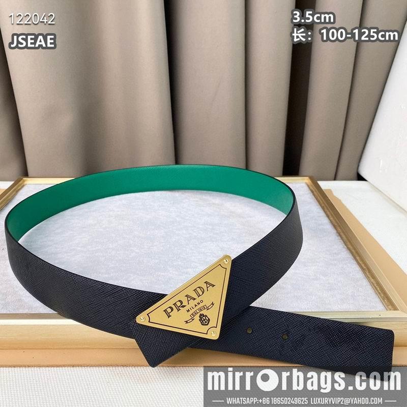 Replica Prada belt 35mmX100-125cm 8L43