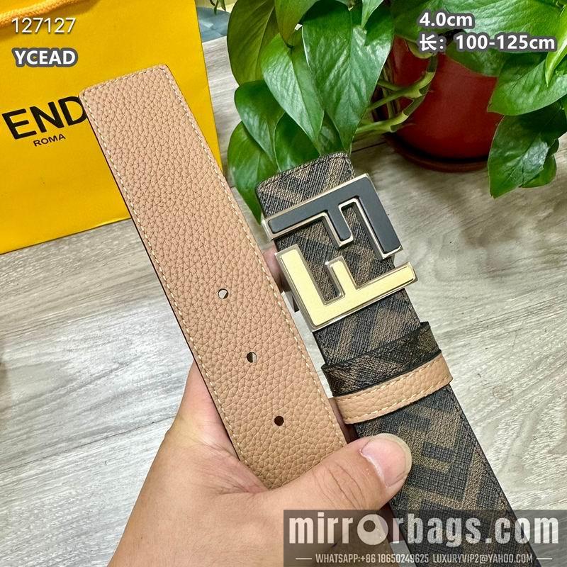 Replica Fendi belt 40mmX100-125cm 8L133
