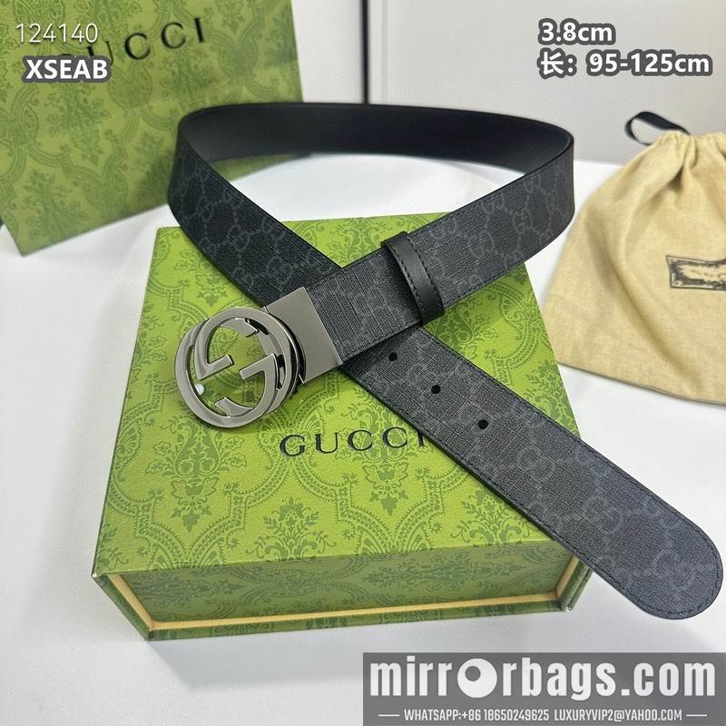 Replica Gucci belt 38mmX95-125cm 8L09