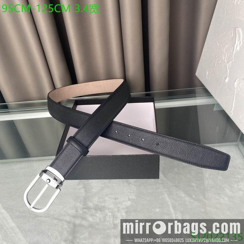 Replica Montblanc Belt 34mmX95-125CM 7D35