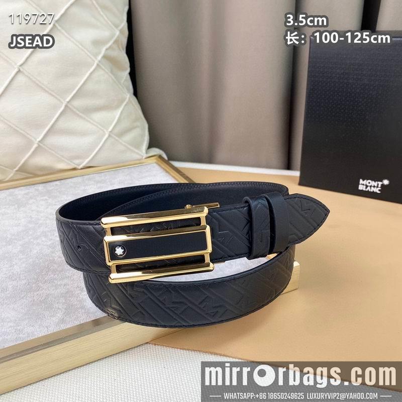 Replica Montblanc belt 35mmX100-125cm 8L040801