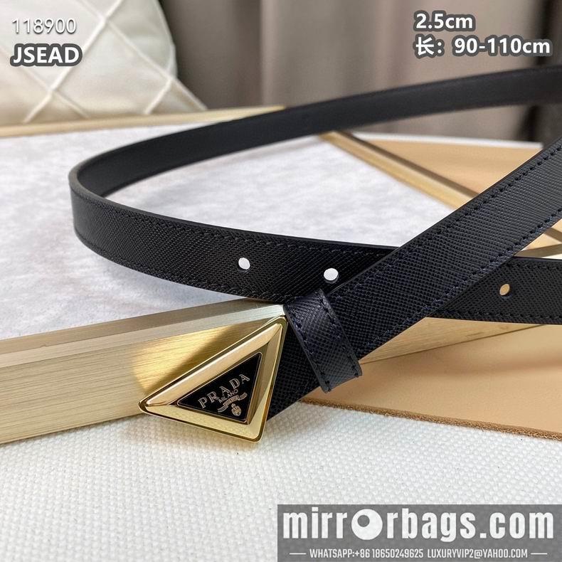 Replica Prada belt 25mmX90-110cm 8L010801