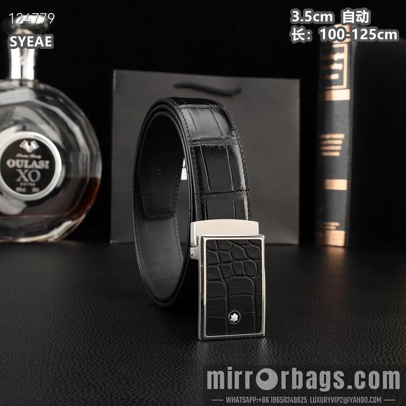 Replica Montlanc belt 35mmX100-125cm 8L35