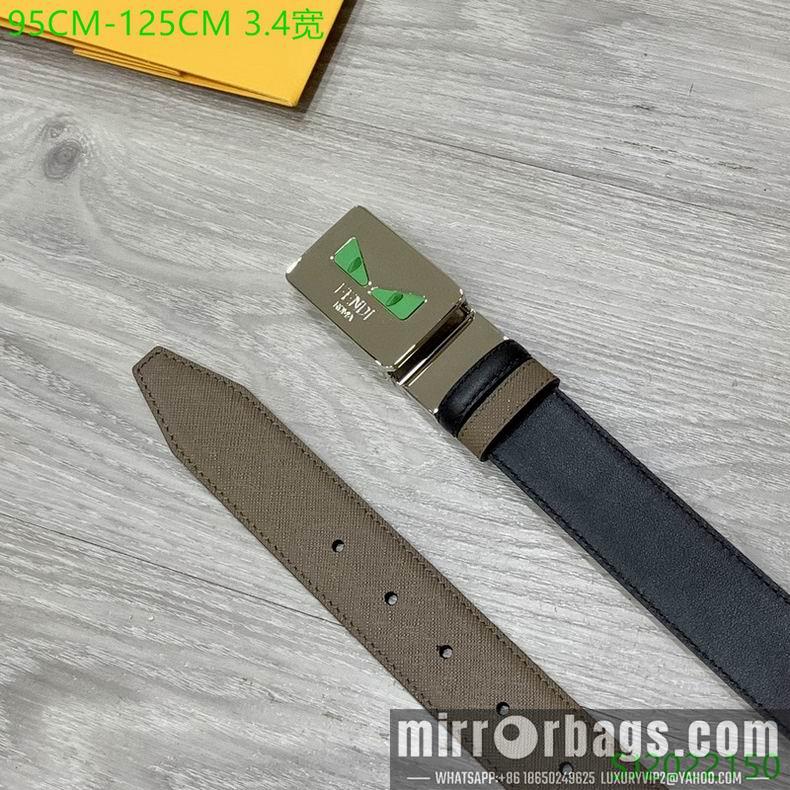 Replica Fendi Belt 34mmX95-125cm 7D02