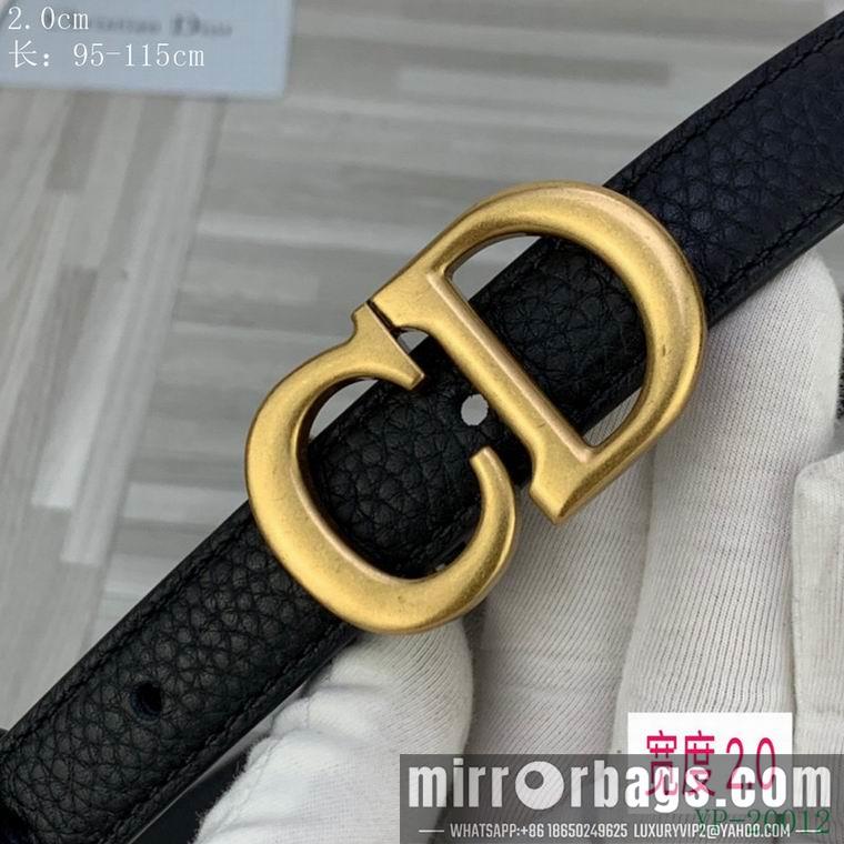 Replica Dior Belt 20mmX95-115cm 8L08