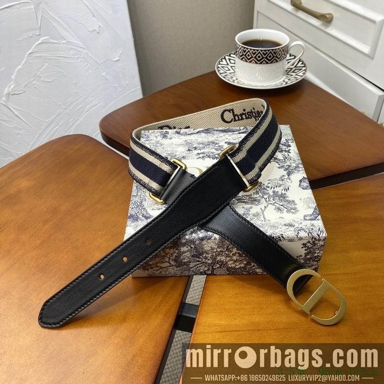 Replica Dior belt 35mmX95-125cm 7D02