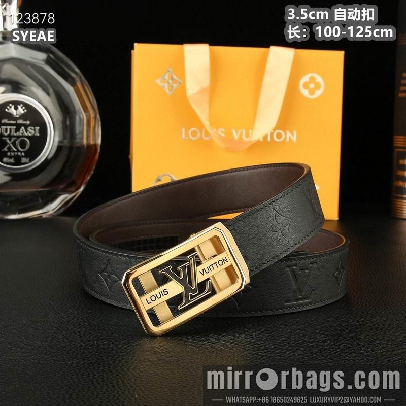 Replica LV belt 35mmX100-125cm 8L46