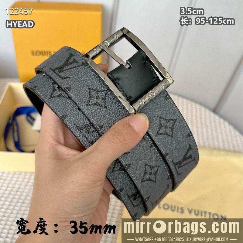Replica LV belt 35mmX95-125cm 8L32