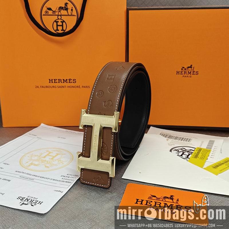 Replica Hermes belt 38mmX90-125cm lb05