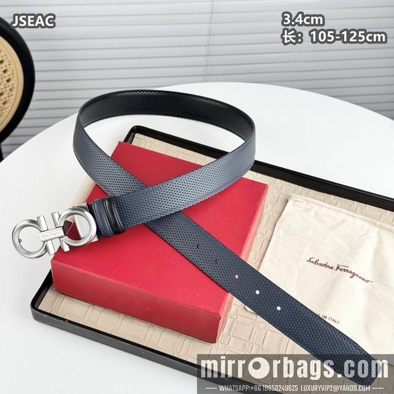 Replica Ferragamo belt 34mmX105-125cm 8L15