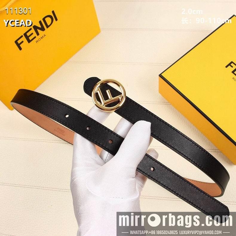 Replica Fendi Belt 20mmX90-110cm 8L07