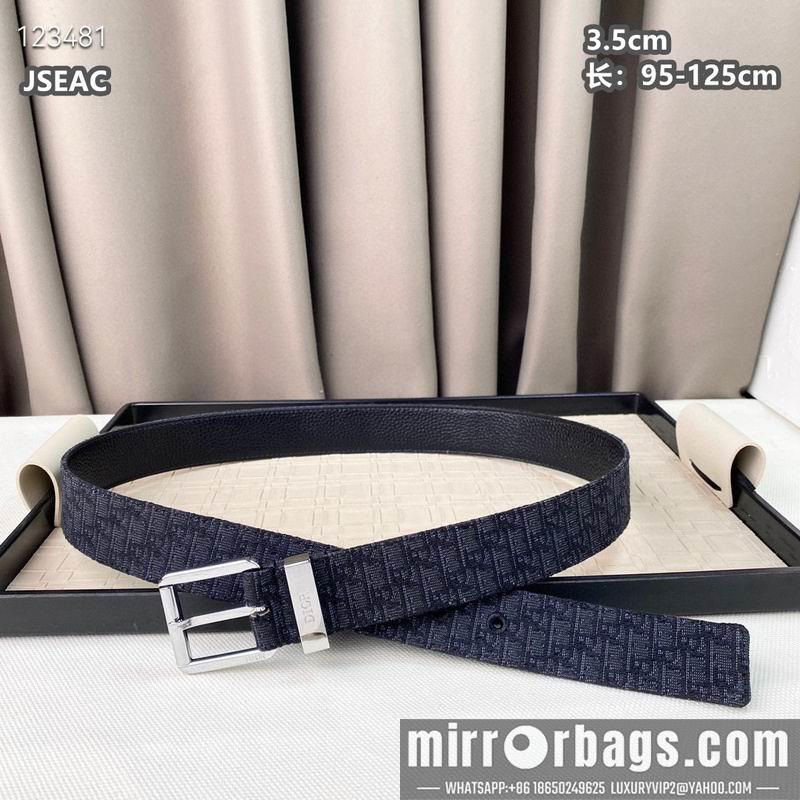 Replica Dior belt 35mmX95-125cm 8L30
