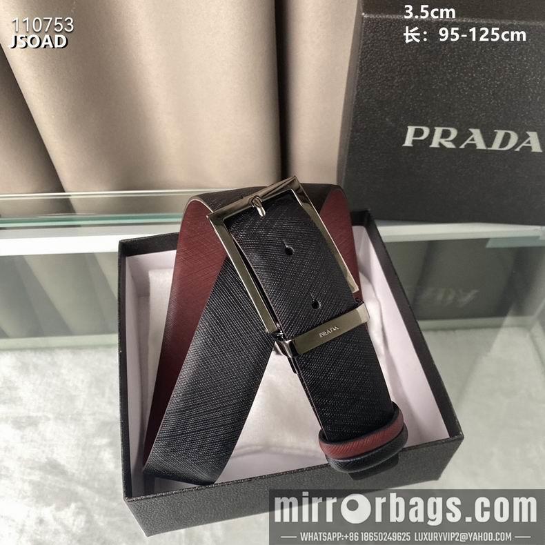 Replica Prada belt 35mmX95-125CM 8L05