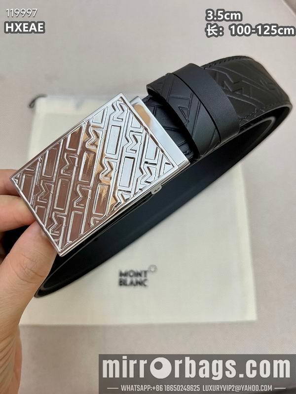 Replica Montblanc belt 35mmX100-125cm 8L072003