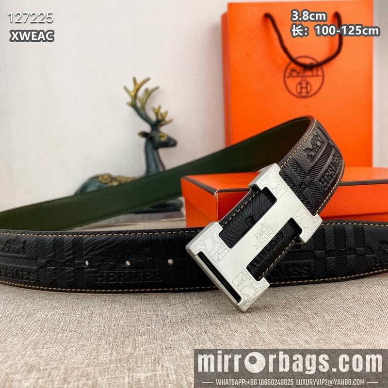 Replica Hermes belt 38mmX100-125cm 8L44