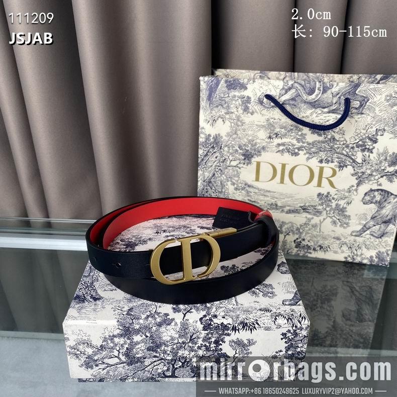 Replica Dior Belt 20mmX90-115cm 8L05