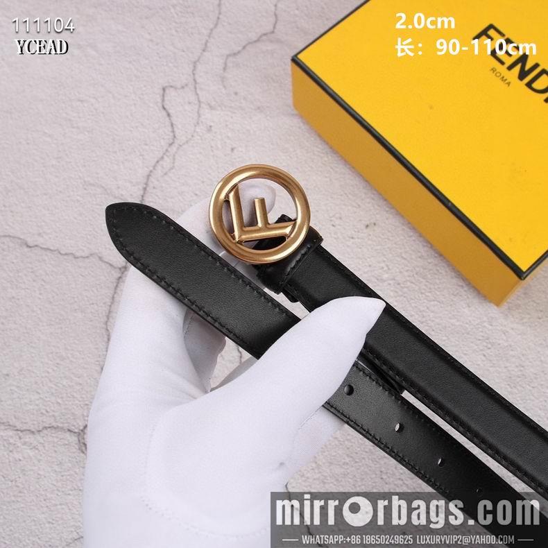 Replica Fendi Belt 20mmX90-110cm 8L02