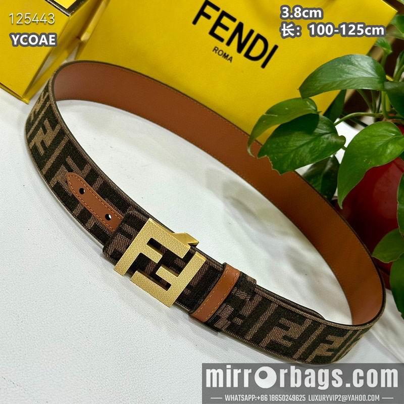 Replica Fendi belt 38mmX100-125cm  8L13