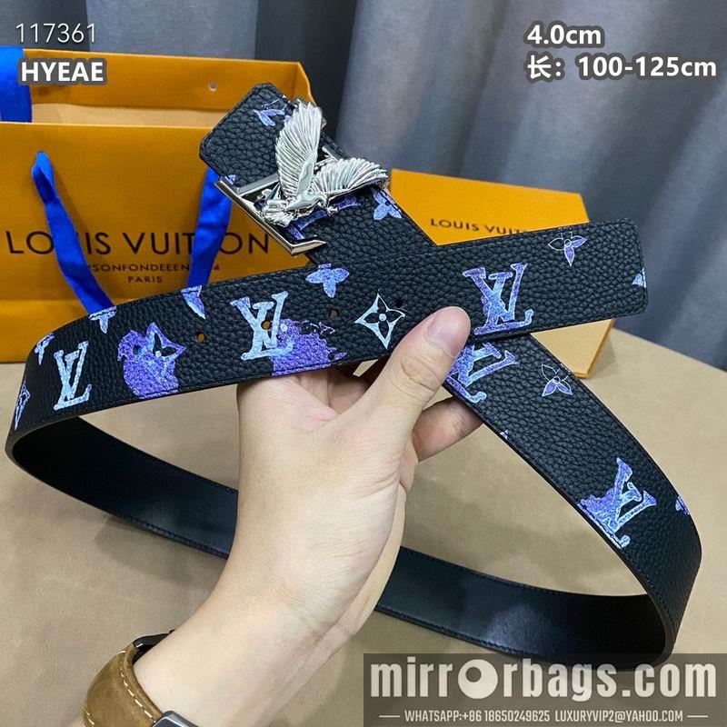 Replica LV belt 40mmX100-125cm 8L42