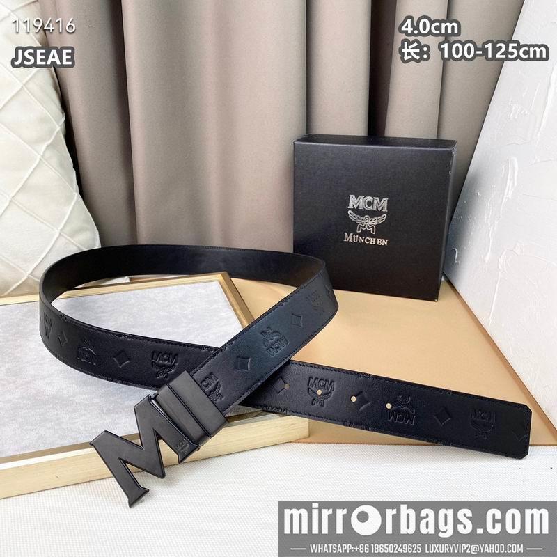Replica MCM belt 40mmX100-125cm 8L040801