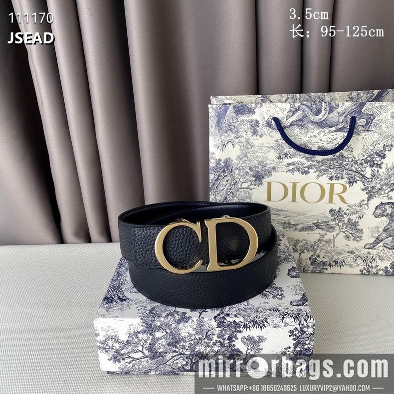 Replica Dior Belt 35mm 95-125cm 8L04