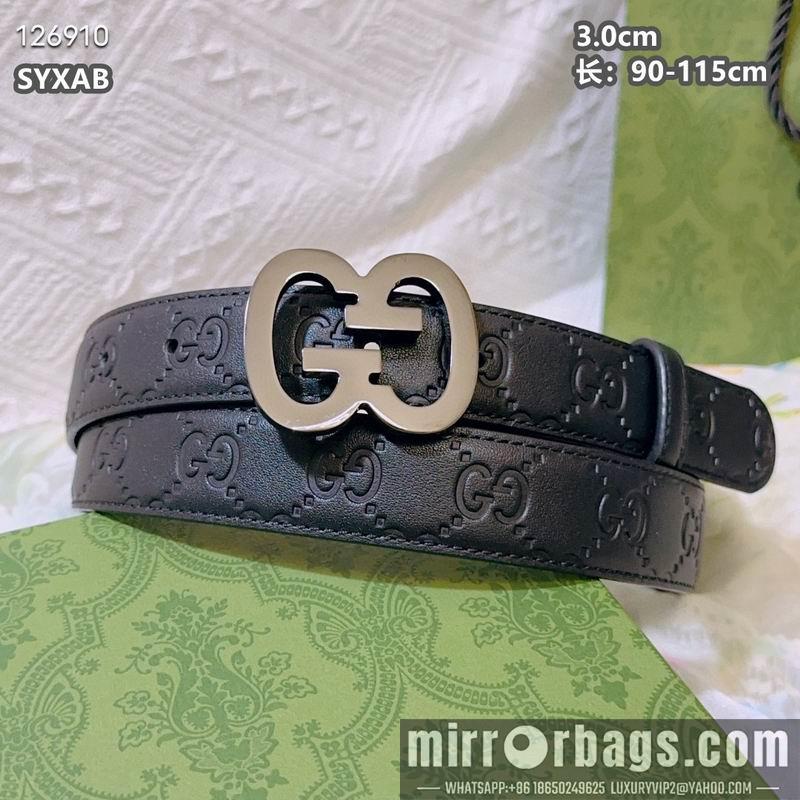 Replica Gucci belt 30mmX90-115cm 8L25