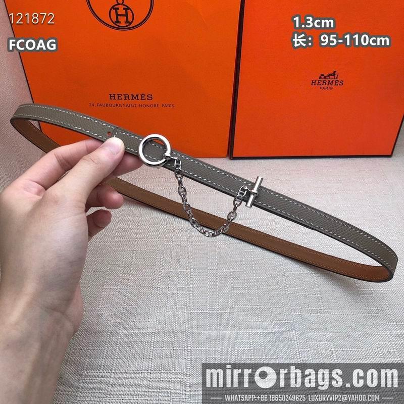 Replica Hermes belt 13mmX95-110cm 8L10