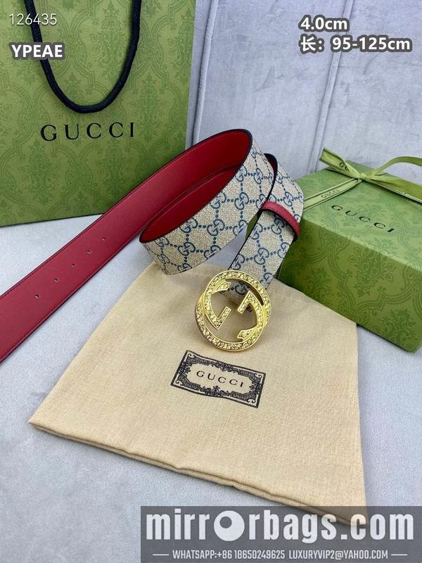Replica Gucci belt 40mmX95-125cm 8L65