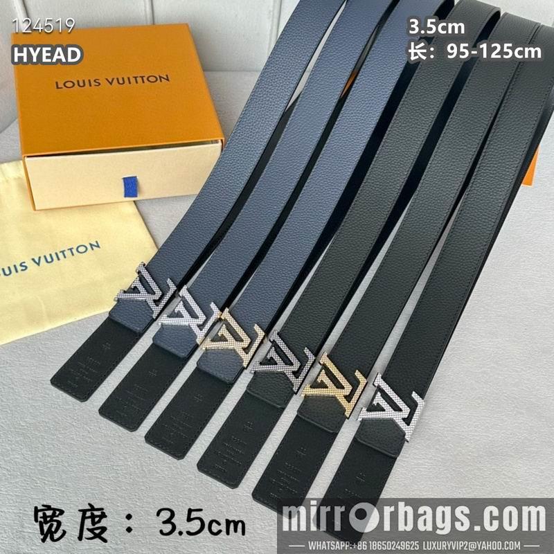 Replica LV belt 35mmX95-125cm 8L10