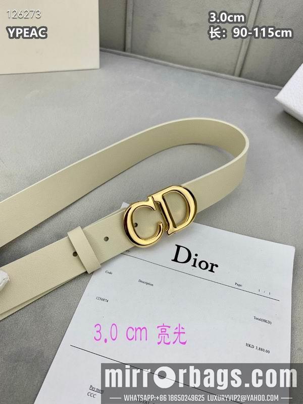 Replica Dior belt 30mmX90-115cm 8L111004
