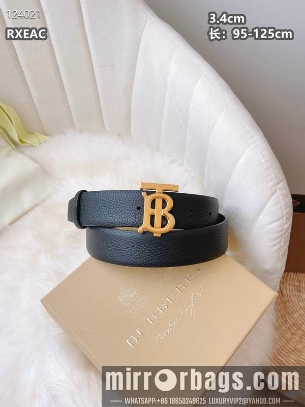 Replica Burberry belt 34mmX95-125cm 8L04