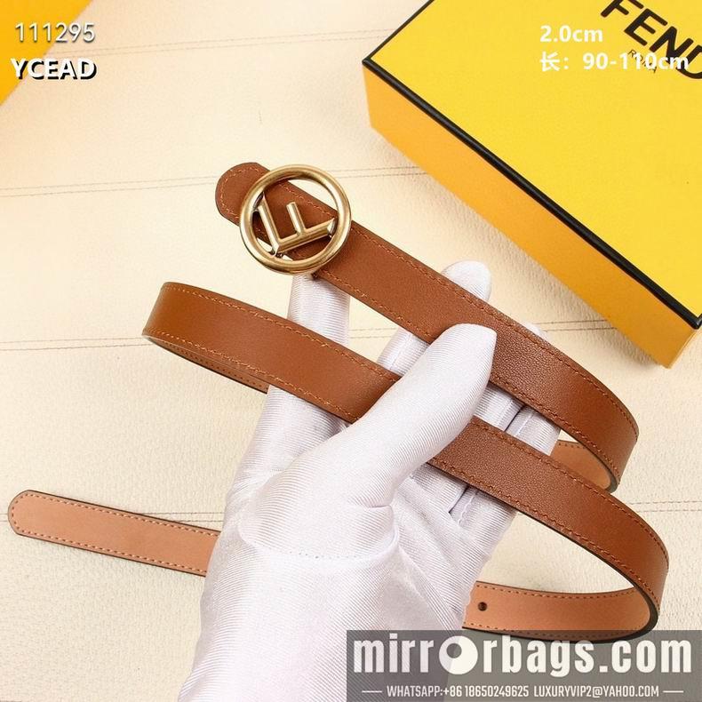 Replica Fendi Belt 20mmX90-110cm 8L07