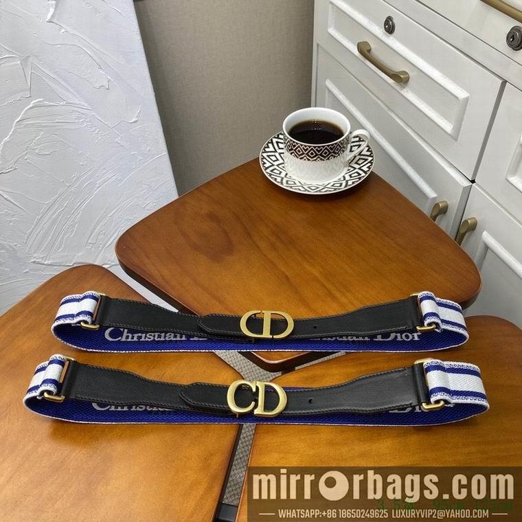 Replica Dior belt 35mmX95-125cm 7D02